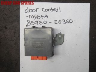 1991 92 93 91 TOYOTA CELICA GT ECM ENGINE COMPUTER DOOR CONTROL BOX 