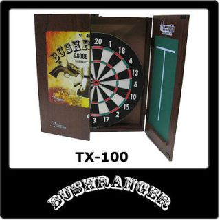 new tx 100 dart board ned kelly bushranger cabinet from