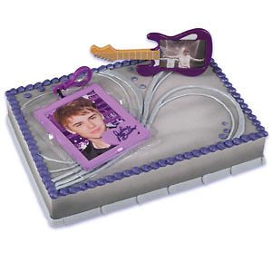   Topper Decoration Cake Cupcake Set Party Favors Treats Guitar Kit