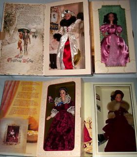 Lot of 4 Collectible Hallmark Barbie Dolls~Sentimen​tal Valentine 