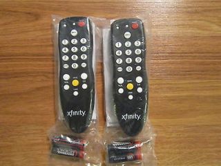   COMCAST XFINITY CABLE DTA (DIGITAL TRANSPORT ADAPTER) REMOTE CONTROLS