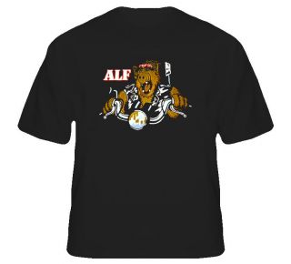 Alf Tv Show Deadstock Nos Retro 80s 90s Cool Funny Motorcycle. Shirt