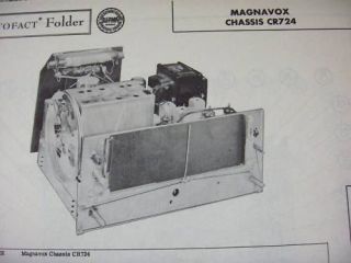 magnavox cr 724 tuner receiver photofact  5