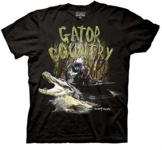 New~Swamp People~Gator Country~Adult Shirt~ TV Show History Channel