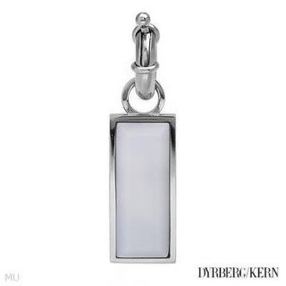 Dyrberg/Kern Beautiful New Shiny Stainless Steel Plating Pendant with 