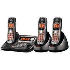 Uniden TRU9485 3 5.8 GHz Trio Single Line Cordless Phone