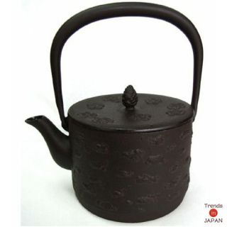 Japanese Iron owl Teapot Kettle Pot Teakettle Seieido MTH 14 Vintage 