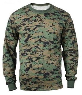   DIGITAL Camo LONG SLEEVE T  Shirt MARPAT Camo US Marine Corps USMC XL