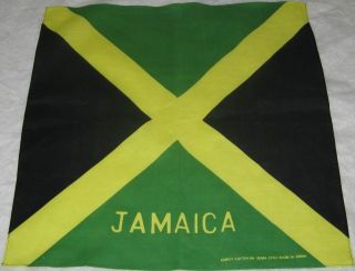 Jamaican Flag Bandana Top Quality rasta jamaica bob marley punk biker 