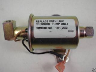 onan generator fuel pump 149 2592  84