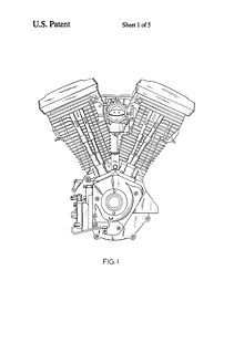 patent harley davidson v twin engine print from canada time left $ 14 
