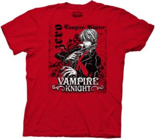 vampire knight t shirt tee new zero red anime men size