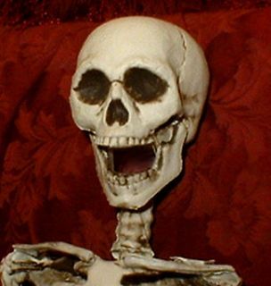 36 Skeleton Ventriloquist Dummy puppet doll figure Halloween skull 