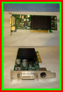   0G0771 nVidia GeForce MX440 64MB DDR AGP Low Profile SFF Video Card