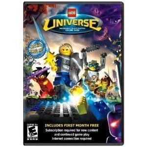 LEGO UNIVERSE PC MAC DVD ROM new sealed computer MMOG game