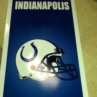 Newly listed 2 Indianapolis Colts Full Board Cornhole Decals Stickers 