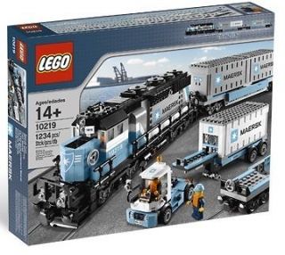 Lego Creator Maersk Train 10219 New Sealed Bricks FS Retired VHTF Set 