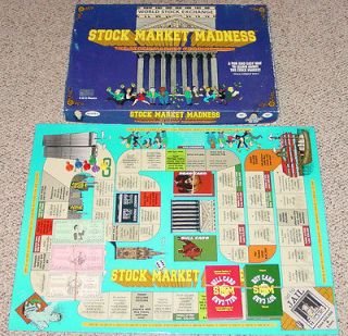   MADNESS WORLD STOCK EXCHANGE TRADING WALL STREET TOYS RARE COMPLETE