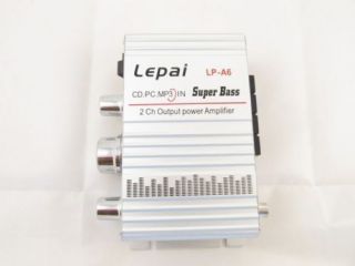 Lepai LP A6 Hi Fi Stereo Amplifier 20 Watt RMS with Sanyo’s Chip
