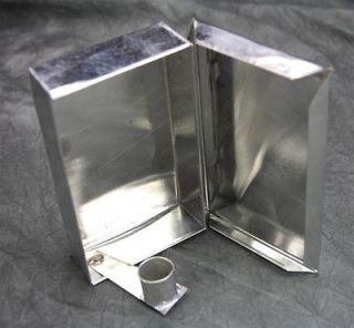 Reproduction U.S. Civil War Reenactors Candle Stand Tin Box