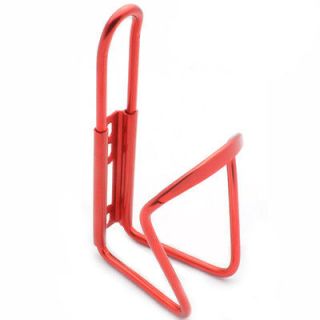 aluminum bike bicycle water bottle cage holder bh 2 red