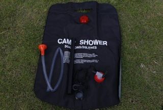 20L Outdoor Camping Hiking Solar Energy Camp Shower Pipe Bag