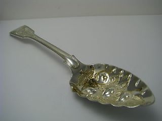 SILVER PLATED BERRY SPOON SERVING SPOON English/Contin​ental 