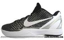new nike zoom kobe vi tb shoes black white 454142 011
