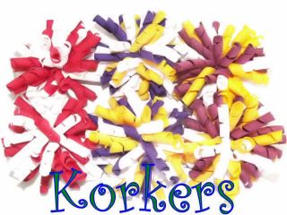 how to make korker curly ribbon hair bow instructions