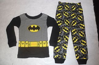 new the dark night batman cotton pajamas boys size 4t