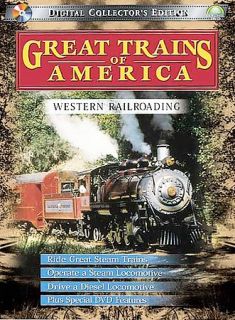 Great Trains of America Western Railroading DVD, 2000