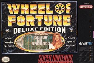 Wheel of Fortune Deluxe Edition Super Nintendo, 1993
