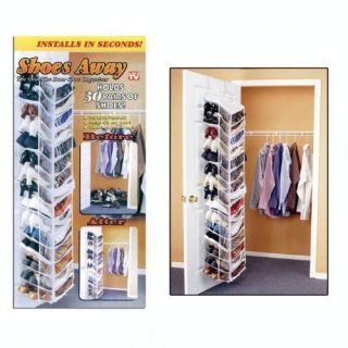 new shoes away shoe organizer as seen on tv hold 30
