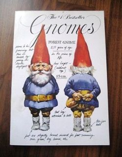 1st gnomes by rien poortvliet wil huygen 1979 time left