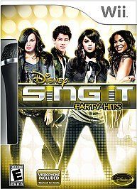   listed Disney Sing It: Party Hits (Game & Microphone) (Wii, 2010
