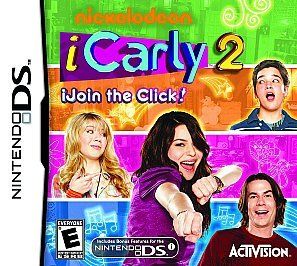 Brand New Sealed iCarly 2 iJoin the Click (Nintendo DS, 2010)