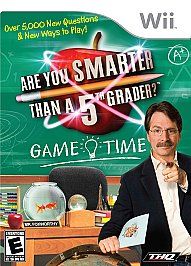 Are You Smarter Than A 5th Grader Game Time Wii, 2009