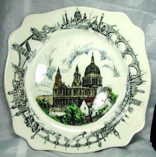   Plate made by A, J, Wilkinson at the Royal Staffordshire Pottery