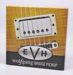 New Genuine EVH Wolfgang USA Bridge Pickup, CHROME Cover FREE 