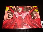 SCARLET WITCH Artist Sketch Card 1/1 Marvel 2012 Greatest Heroes NEW 