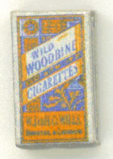 scale wwii british wild woodbine cigarette box time