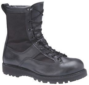   Mens 1999 NEW Waterproof Safety Toe Black Military Work Boots 11 W
