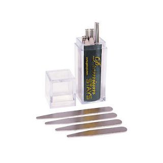 26 metal collar stays $ 7 18 in clear plastic box 4 sizes