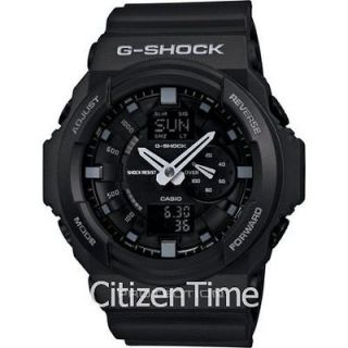 new casio g shock black watch ga150 1a time left