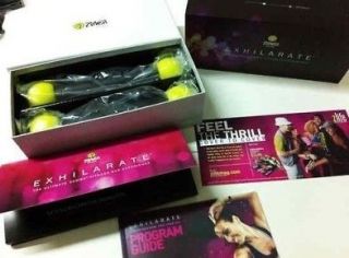Newly listed Zumba Fitness Exhilarate 7 DVDs with Tonning Stick set 