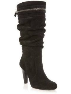 New Guess Younger KneeHigh Western Cowboy Tall Suede Boots Shoes 10 42 
