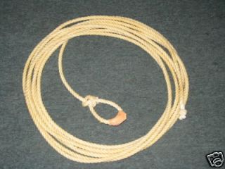 lariat ranch rope 7 16 x 30 ft lasso cowboy