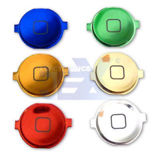   Quality Color Home button for Iphone 3G/3GS/4/4S 8GB/16GB/32GB/​64GB