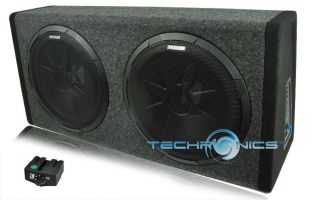   11PHD12 +2YR WARNTY NEW CAR 12 PAIR SUBWOOFER WITH BOX AND AMPLIFIER