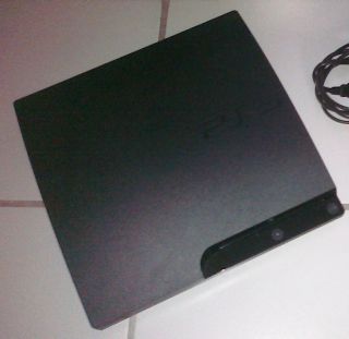 Sony PlayStation 3 Slim 120 GB Charcoal Black Console CECH 2001A